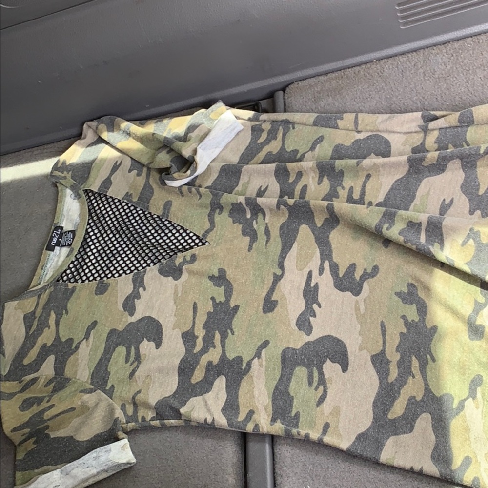 camo dress